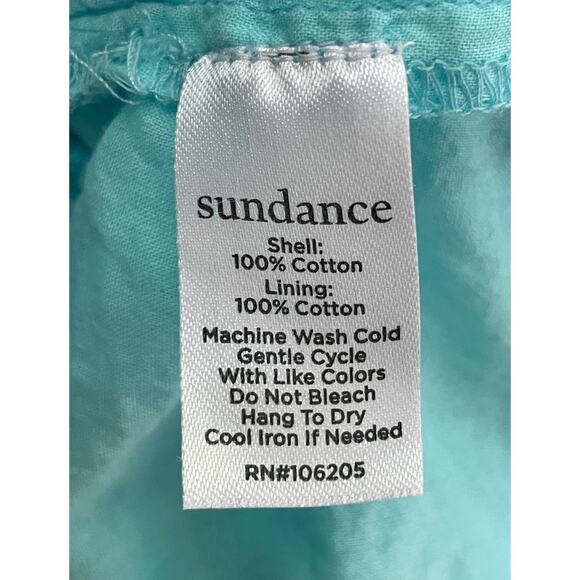 Sundance Sienna Breeze Dress Turquoise Large Boho Rodeo Casual Vacation - Picture 11 of 11